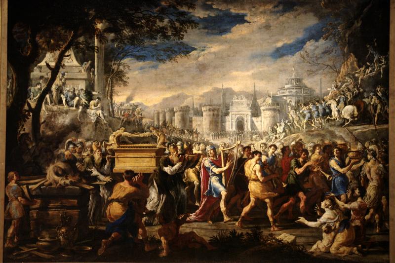 Domenico Gargiulo, "David Bearing the Ark of Testament into Jerusalem"